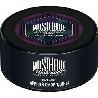 Табак для кальяна MUST HAVE 125г - с ароматом Черной Смородины 