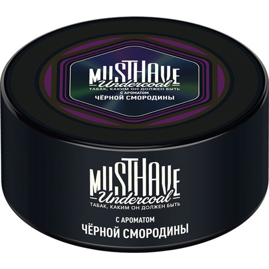Фото и внешний вид — Табак для кальяна MUST HAVE 125г - с ароматом Черной Смородины 
