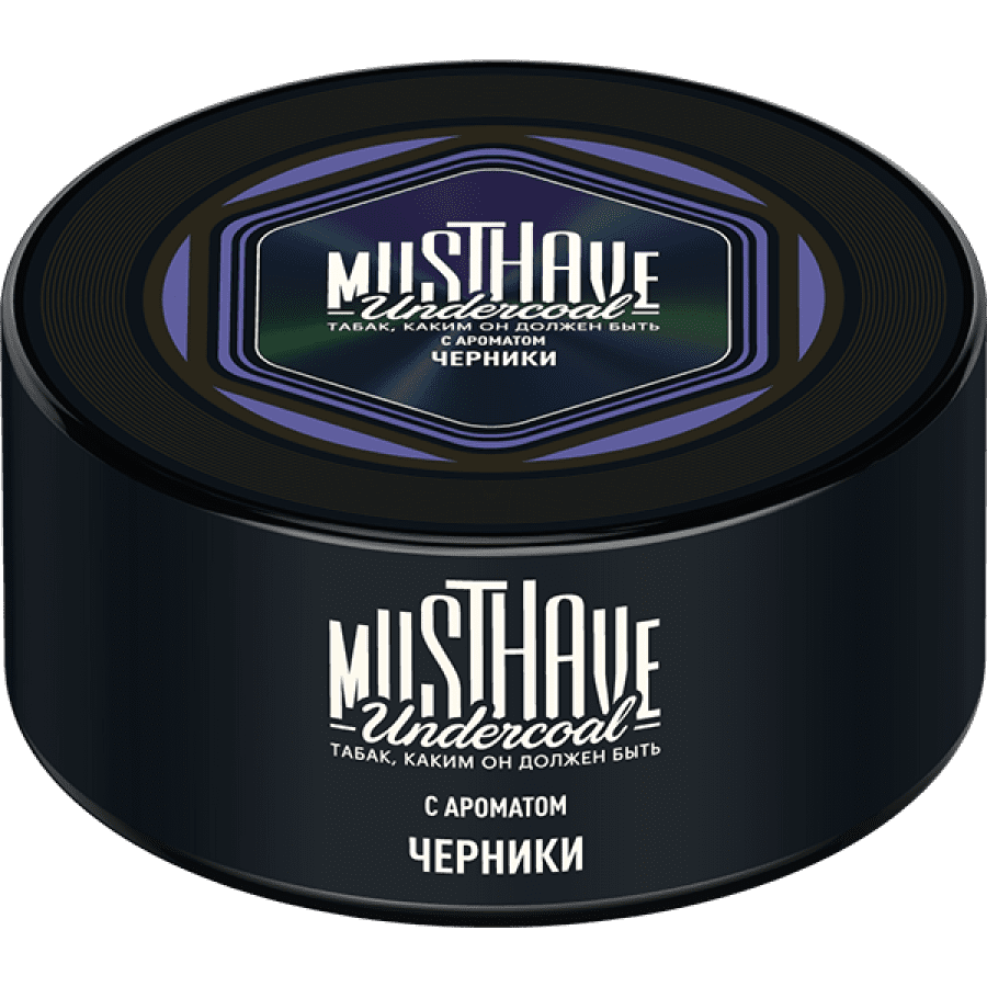 Фото и внешний вид — Табак для кальяна MUST HAVE 125г - с ароматом Черники