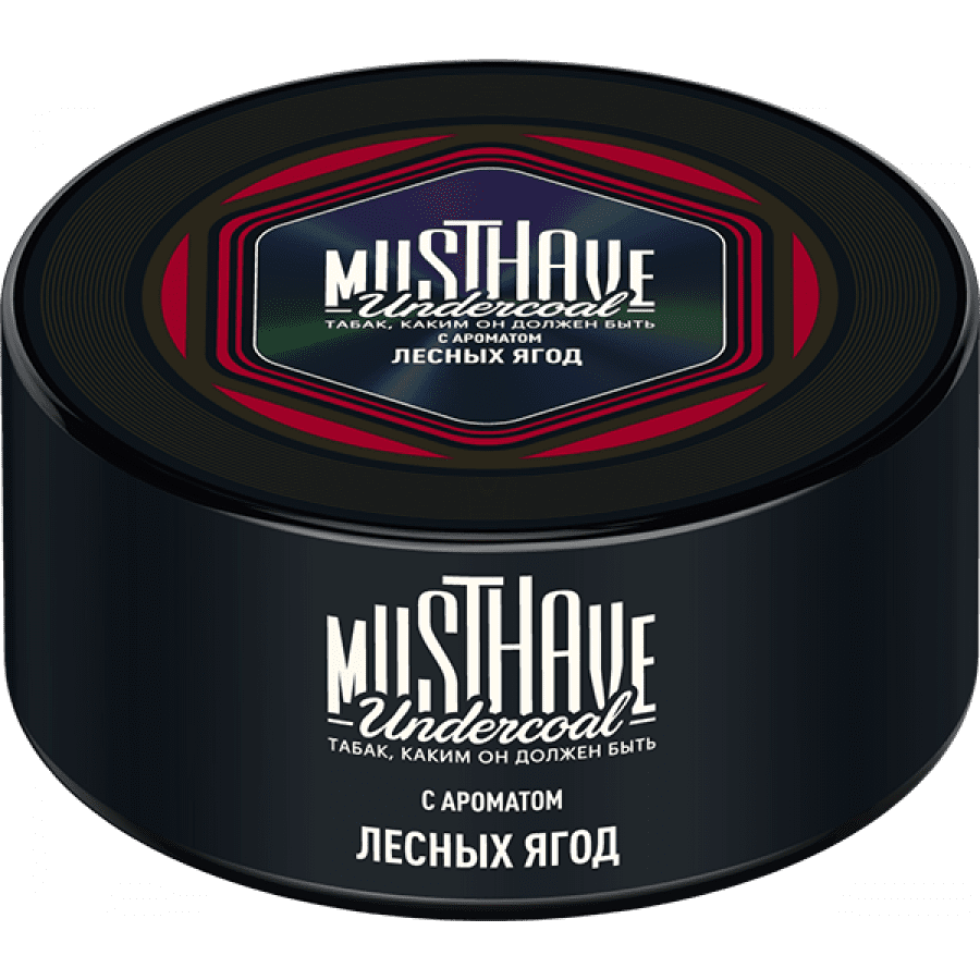 Фото и внешний вид — Табак для кальяна MUST HAVE 125г - с ароматом Лесных ягод