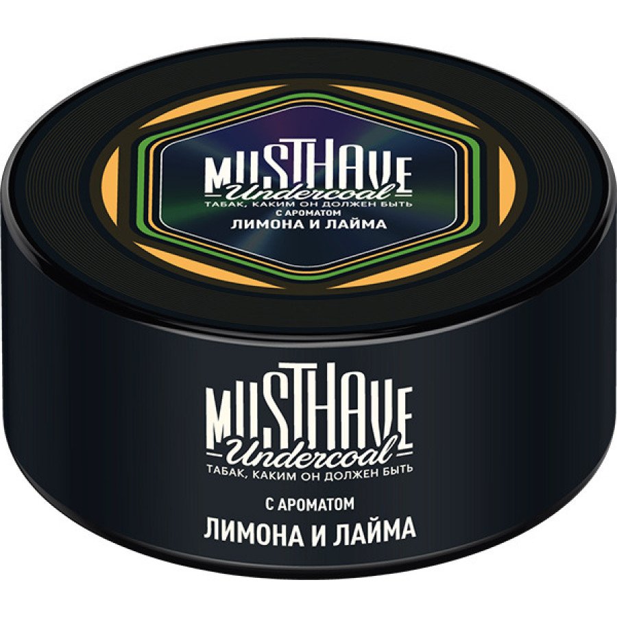 Фото и внешний вид — Табак для кальяна MUST HAVE 125г - с ароматом Лимона и Лайма
