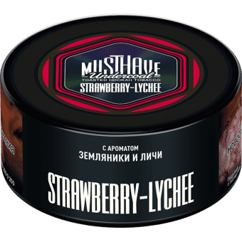 Табак для кальяна MUST HAVE 125гр - Strawberry Lychee (с ароматом Клубники и Личи) 