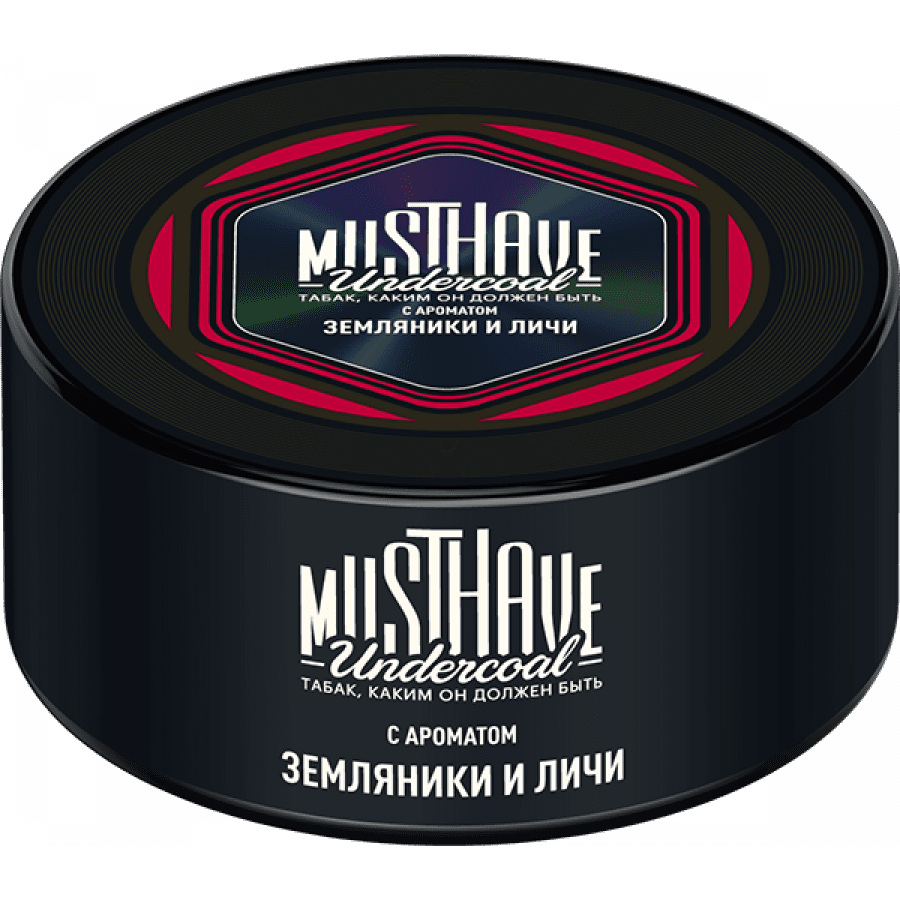 Фото и внешний вид — Табак для кальяна MUST HAVE 125г - с ароматом Земляники и Личи