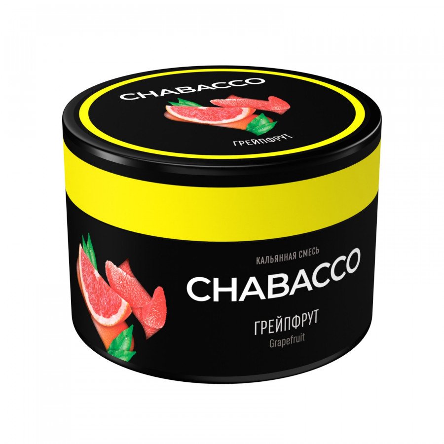Фото и внешний вид — Смесь для кальяна Chabacco 40г medium - Grapefruit (Грейпфрут)