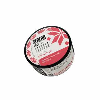 Табак для кальяна SEBERO БЛЭК 25г - Суница (Земляничный Йогурт)