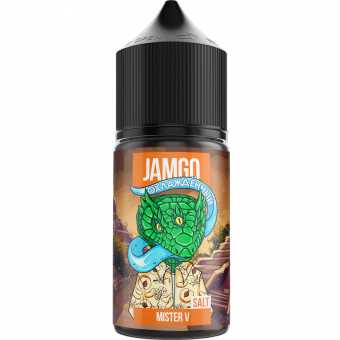 Жидкость JAMGO SALT - Mister V (Йогурт с персиково-ванильным джемом) 30мл 20мг