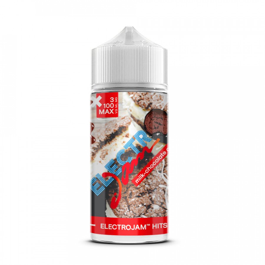 Фото и внешний вид — Жидкость ELECTROJAM - Milk Chocolate Cookie (Молочный шоколад с печеньем) 100мл 3мг