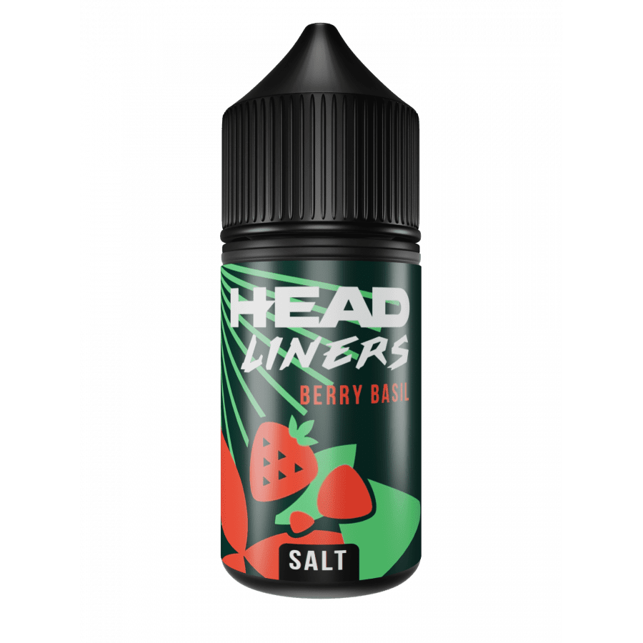 Фото и внешний вид — Жидкость HEADLINERS SALT - Berry Basil (Клубника Земляника Базилик) 30мл 20мг