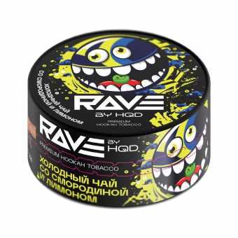 Табак для кальяна RAVE 25г - Холодный Чай со Смородиной и Лимоном