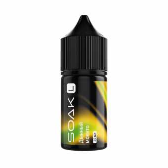 Жидкость SOAK SALT - Melon Mojito (Дынный Мохито) 30мл 20мг