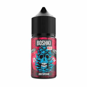 Жидкость BOSHKI ON ICE SALT - Докторские (Морозный хвойный доктор пеппер) 30мл strong
