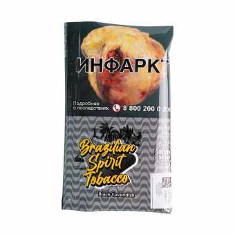 Сигаретный табак BRAZILIAN SPIRIT - Black Cavendish (Блэк Кавендиш) 30г