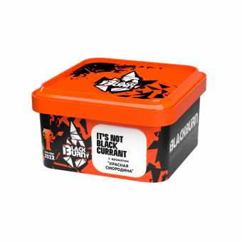 Табак для кальяна BURN BLACK 200гр - It's Not Black Currant (Красная смородина)