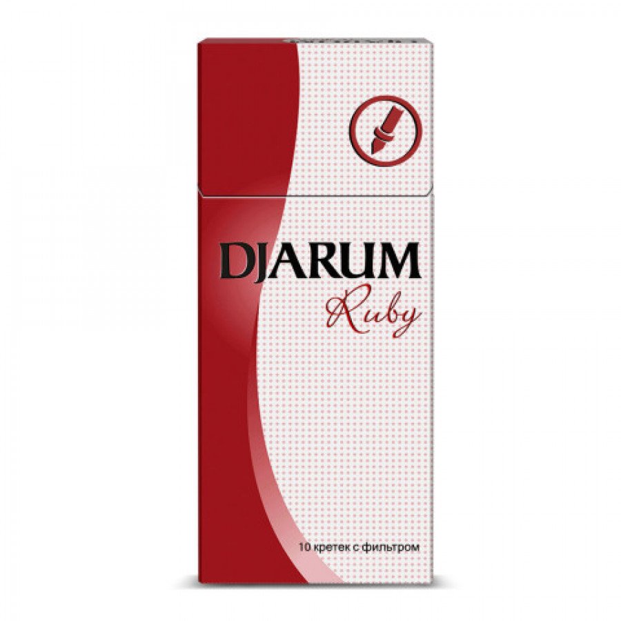 Фото и внешний вид — Сигариллы Djarum Ruby 10шт
