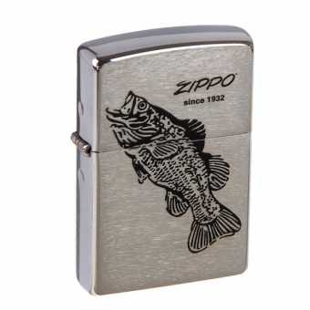 Зажигалка Zippo 200 Black Bass