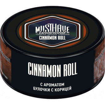 Табак для кальяна MUST HAVE 25гр - Cinnamon Roll (с ароматом Булочки с Корицей) 
