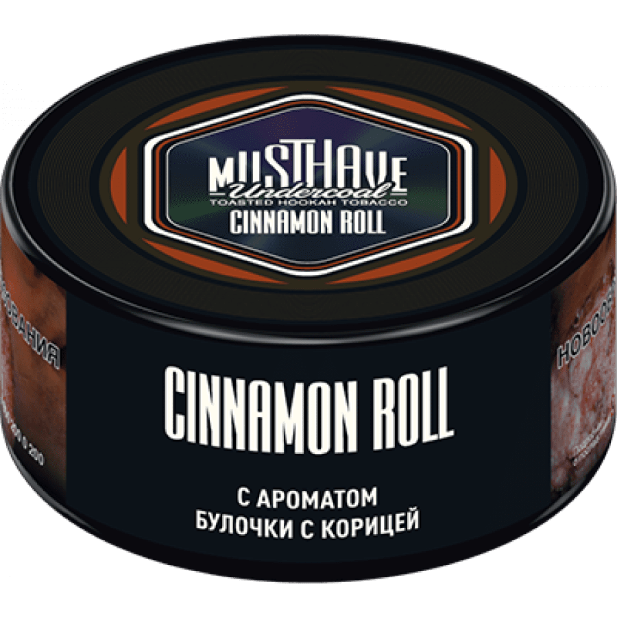 Фото и внешний вид — Табак для кальяна MUST HAVE 25гр - Cinnamon Roll (с ароматом Булочки с Корицей)