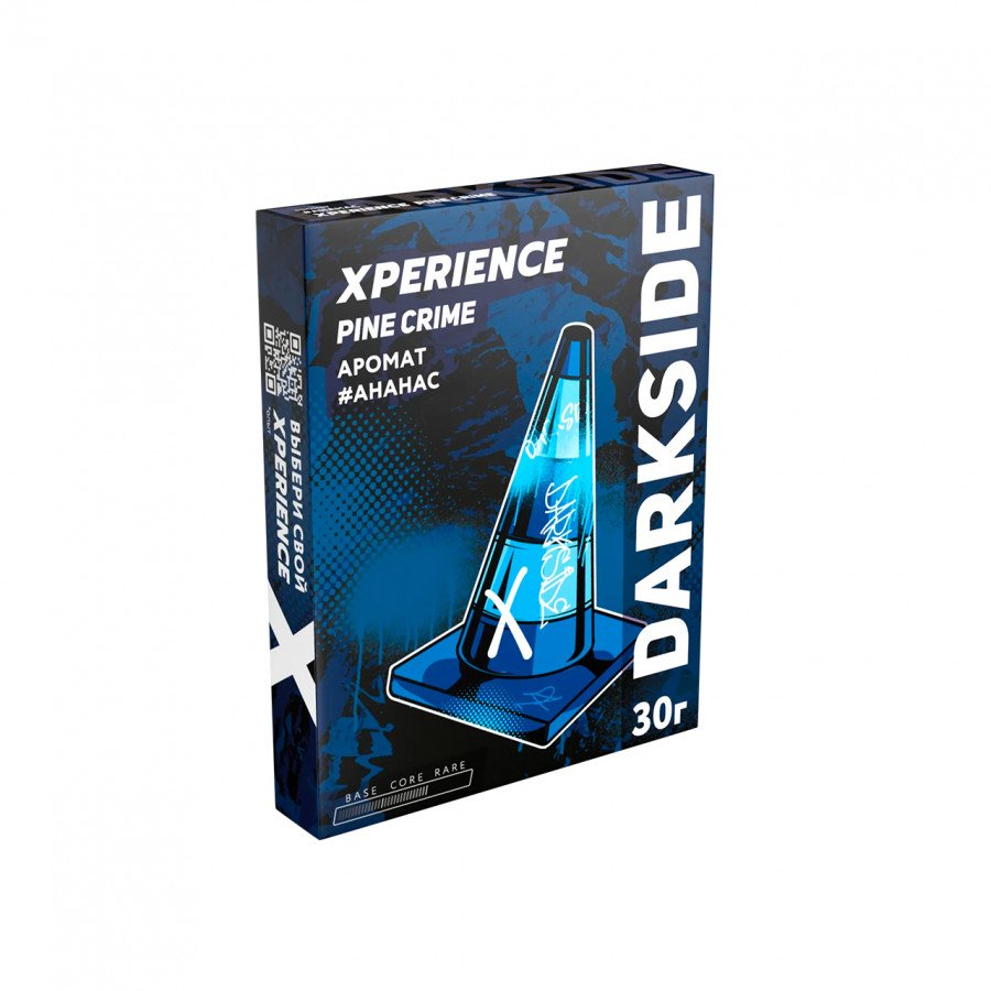 Фото и внешний вид — Табак для кальяна XPERIENCE 30г - Pine Crime (Ананас)