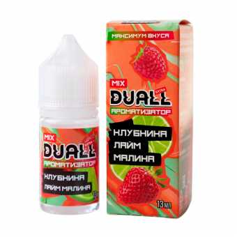 Конструктор DUALL MIX EXTRA - Клубника Лайм Малина 30мл 0мг