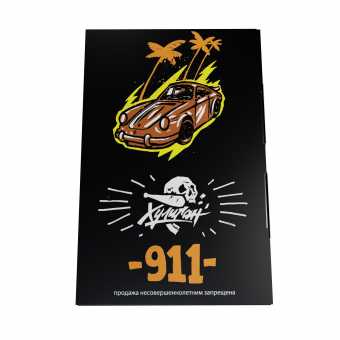 Табак для кальяна ХУЛИГАН 25г - 911 (Шоколад с перцем)