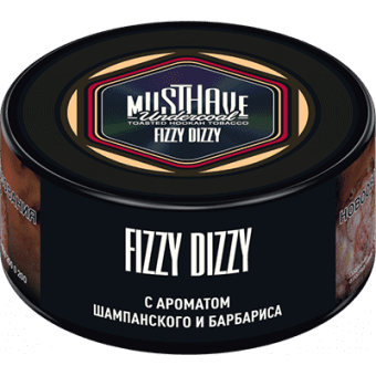 Табак для кальяна MUST HAVE 25гр - Fizzy Dizzy (с ароматом Шампанского и барбариса)