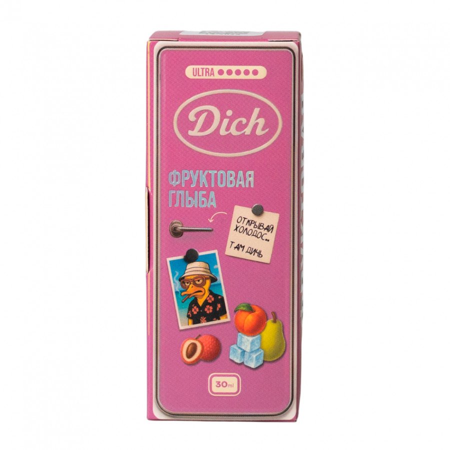 Фото и внешний вид — Жидкость DICH SALT - Фруктовая Глыба 30мл strong