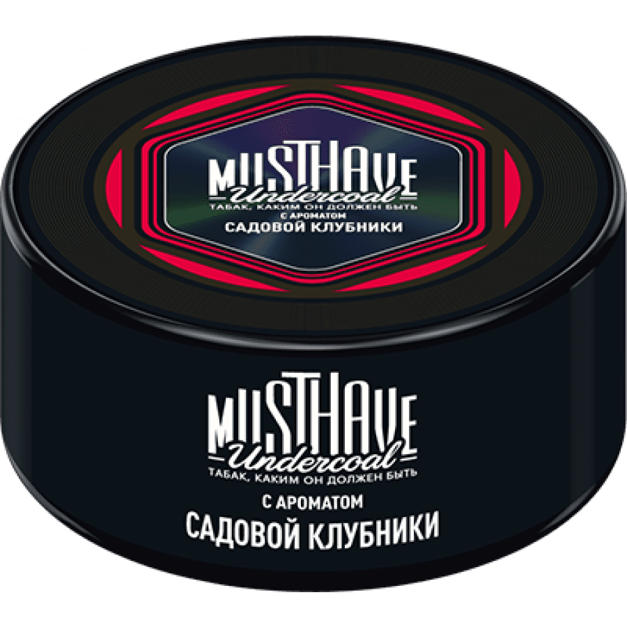 Фото и внешний вид — Табак для кальяна MUST HAVE 25г - с ароматом Садовой Клубники