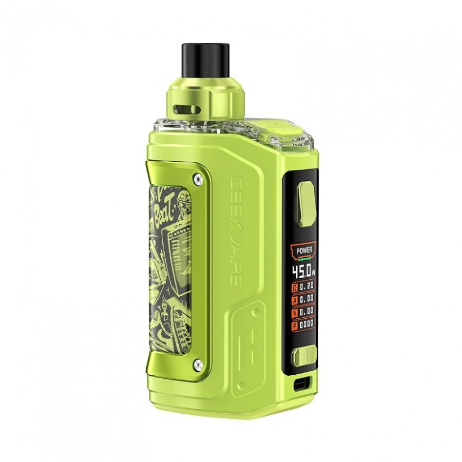 Фото и внешний вид — Набор AEGIS HERO 2 (H45) - Lime Green (1400мАч, 4мл, 45Вт)