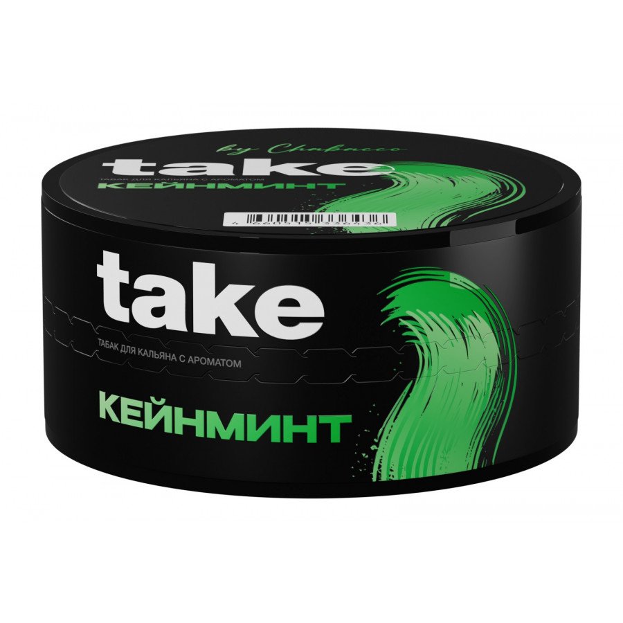 Фото и внешний вид — Табак для кальяна TAKE 25г - Cane Mint (Кейнминт)