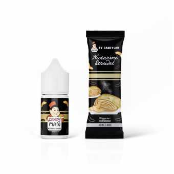 Жидкость CANDYMAN SALT - Nectarine Strudel (Штрудель с нектарином) 30мл strong