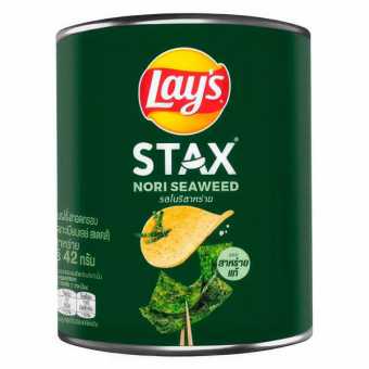 Лейс Stax Водоросли Нори 42г (24шт/уп)