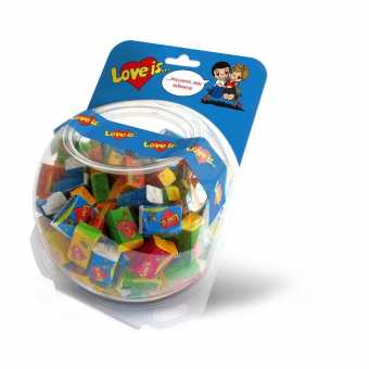 LOVE IS жевательная резинка Микс 4,2г (200шт/уп) Сфера