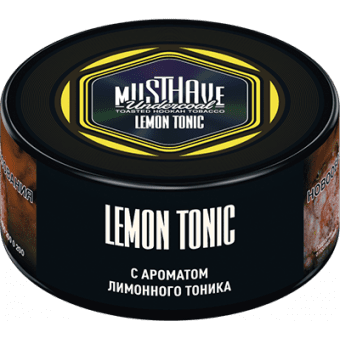 Табак для кальяна MUST HAVE 25гр - Lemon Tonic (с ароматом Лимонного тоника)