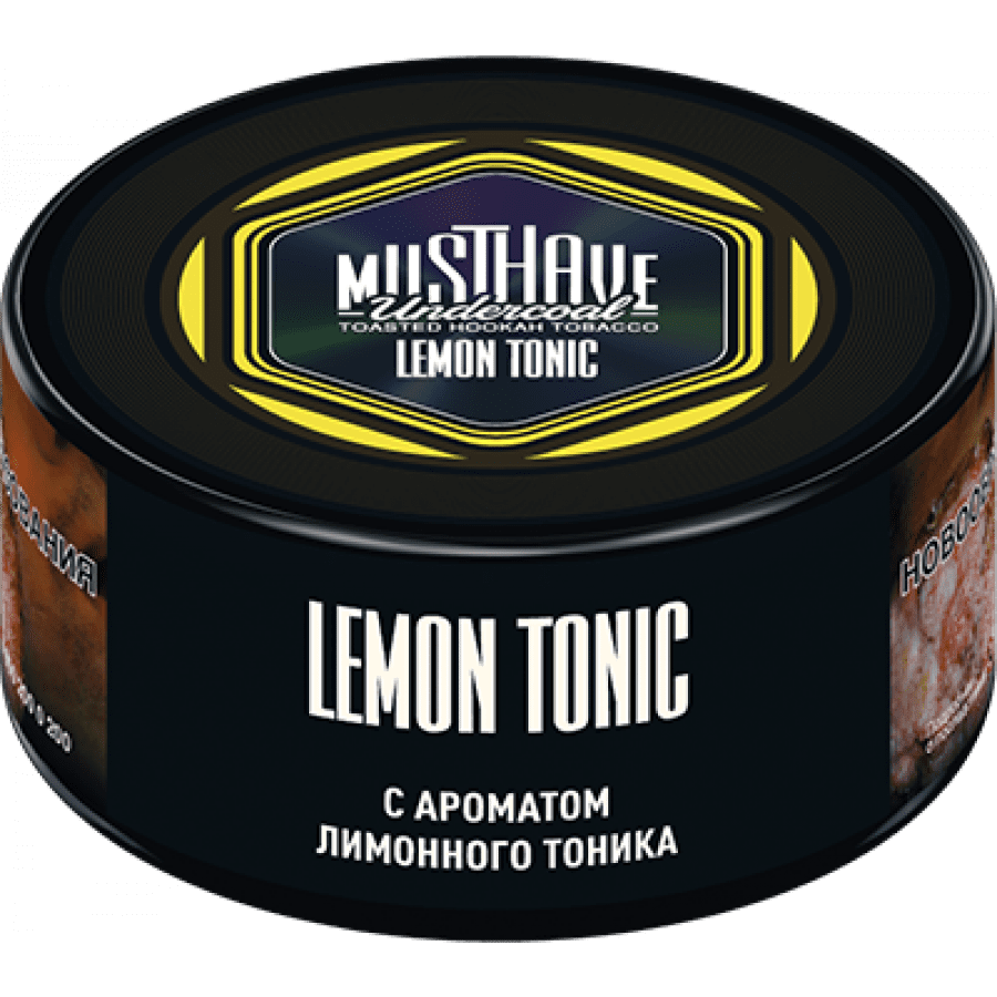 Фото и внешний вид — Табак для кальяна MUST HAVE 25гр - Lemon Tonic (с ароматом Лимонного тоника)
