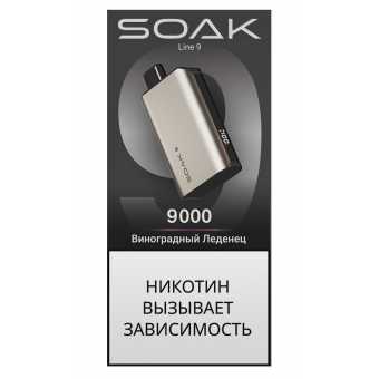 SOAK 9 TITANIUM 9000 - Grape Lolly (Виноградный Леденец)