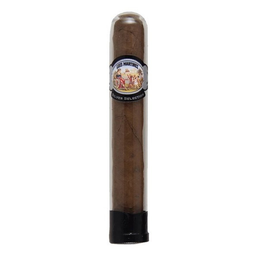 Фото и внешний вид — Сигара Luis Martinez Crystal Robusto Silver Selection Tubos