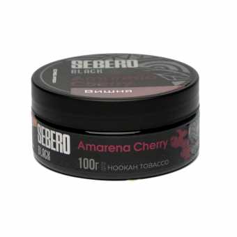 Табак для кальяна SEBERO BLACK 100г - Amarena Cherry (Вишня)