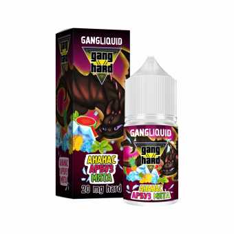 Жидкость GANG HARD SALT - Ананас Арбуз Мята 30мл strong