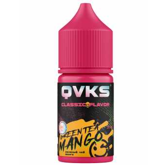 Жидкость QVKS Classic - Зеленый Чай с Манго 30мл strong