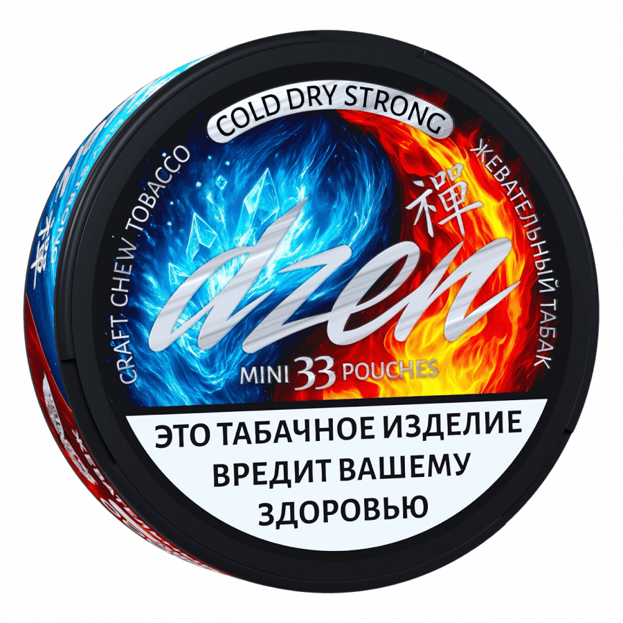 Фото и внешний вид — Табак DZEN - MINI Strong Cold Dry (Мята)