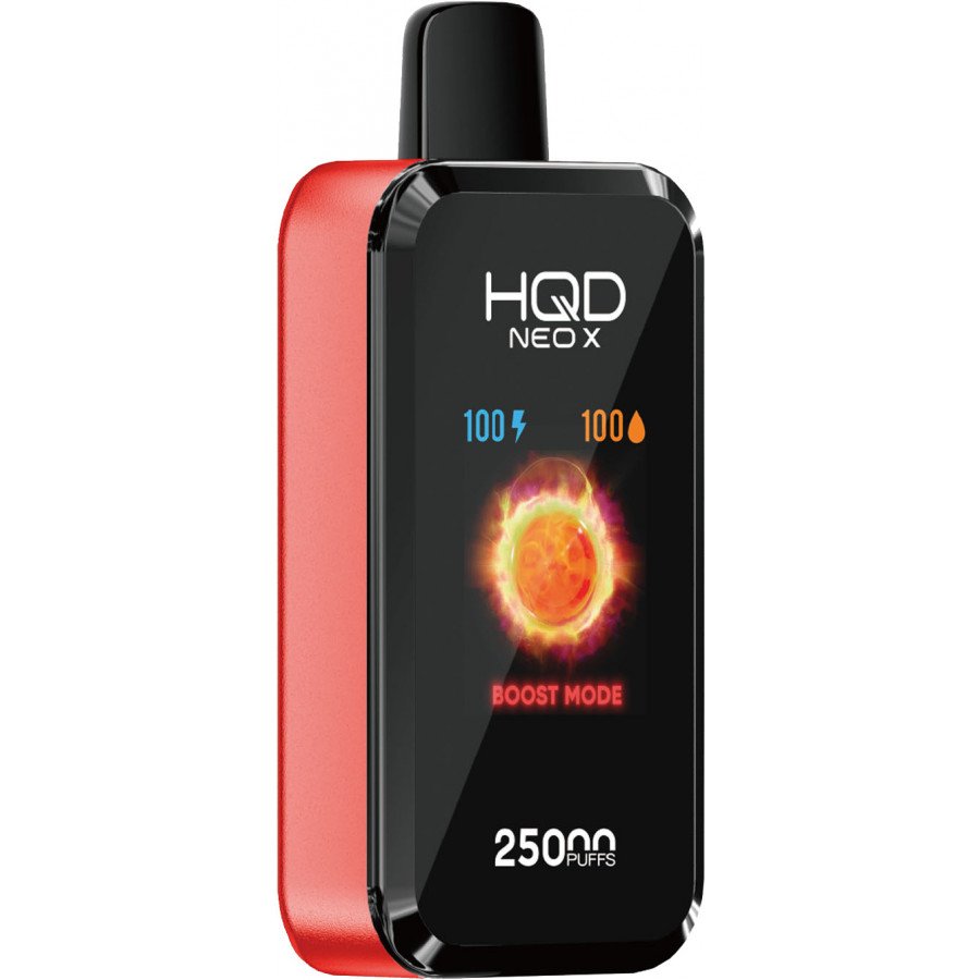 Фото и внешний вид — HQD NEO X - Красный Ягодный Мохито