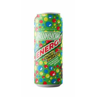 Энергетический напиток АШКУDИ Energy - Sour Skitlez (Кислое Драже) 450мл