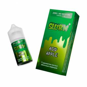 Жидкость SLURM SALT - Acid Apple (Кислые яблочные леденцы) 27мл 0мг