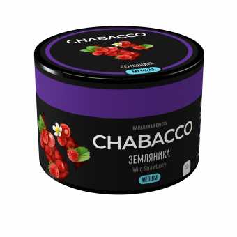Смесь для кальяна Chabacco 50гр medium - Wild Strawberry (Земляника)