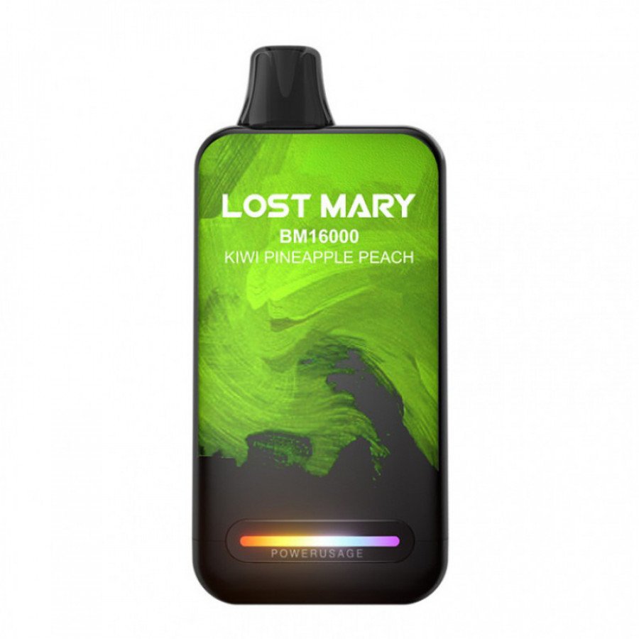 Фото и внешний вид — LOST MARY BM16000 - Киви Ананас Персик