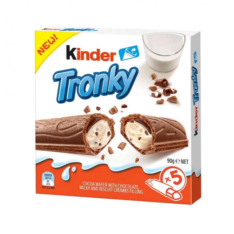 Фото и внешний вид — Kinder Tronky 90г (20шт/уп)