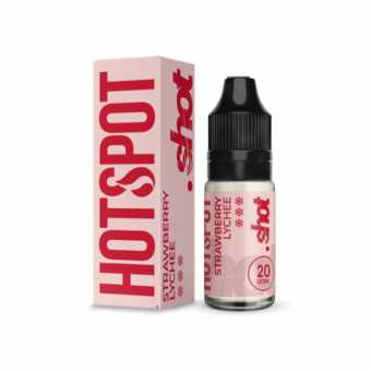 Жидкость HOTSPOT SHOT SALT - Strawberry Lychee (Клубника личи) 10мл strong