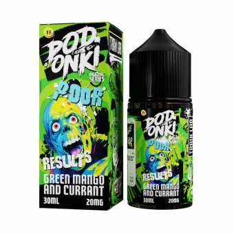 Жидкость PODONKI LAST HAP SALT - Poor Results (Зеленое Манго со Смородиной) 30мл strong