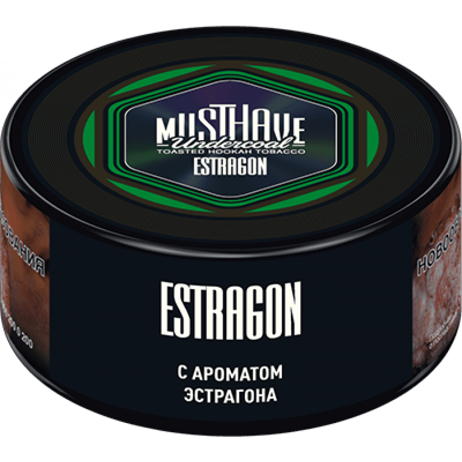 Фото и внешний вид — Табак для кальяна MUST HAVE 25гр - Estragon (с ароматом Экстрагона)
