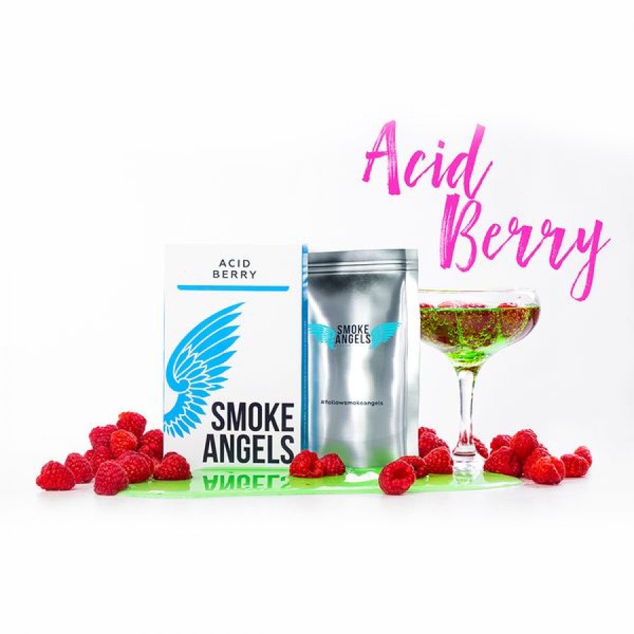 Фото и внешний вид — Табак для кальяна Smoke Angels (ACID BERRY) 100 г